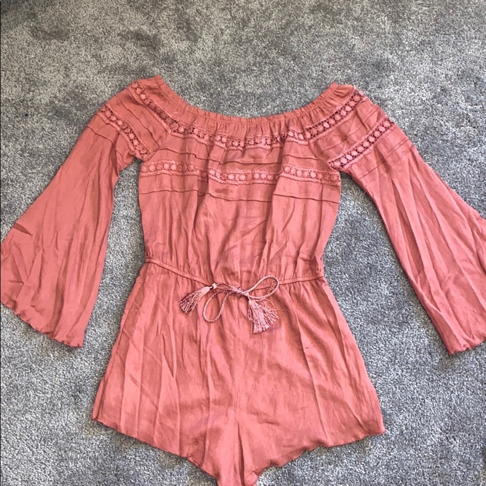 Pink romper